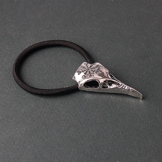 Brújula Vikinga Retro con Calavera de Cuervo y Cuerda - Image 16