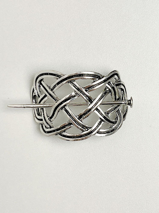 Pasador Vikingo Trenzado en Metal - Diseño Celta Vintage - Image 17