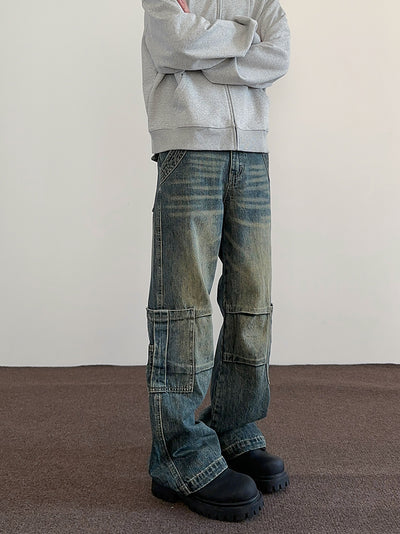 Jeans de Trabajo Vintage para Hombre y Mujer - Image 11