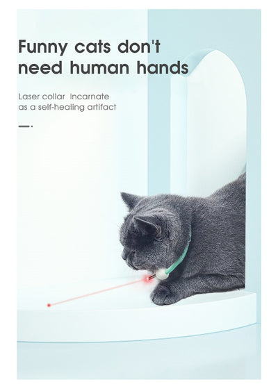 Collar Láser Interactivo Automático para Gatos con Carga USB - Image 16