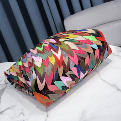 Bolso de Cuero Suave para Mujer con Capacidad Extra y Detalle de Costura Hoja - Image 14