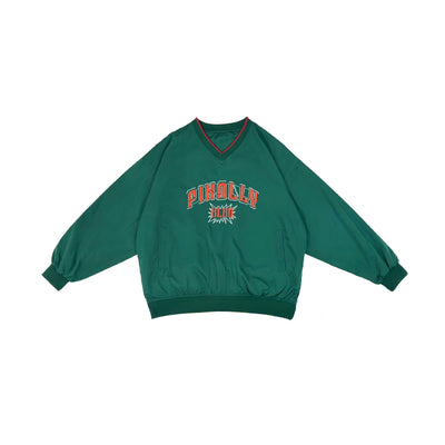 Sudadera con Capucha V-Neck Bordada de Letras para Mujer - Estilo Urbano Otoño - Image 9