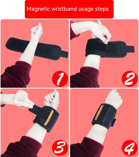 Pulsera Magnética Portaherramientas para Electricista y Hogar - Image 15