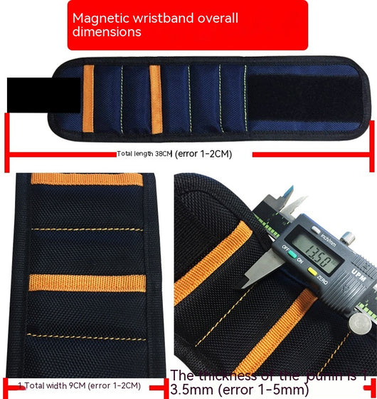 Pulsera Magnética Portaherramientas para Electricista y Hogar - Image 16