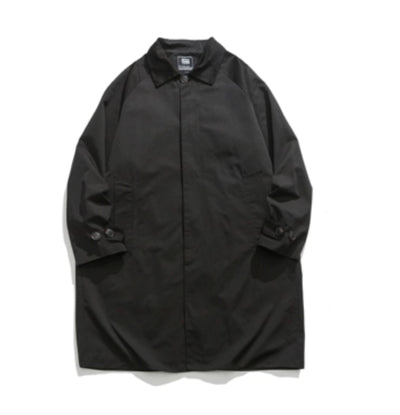Gabardina Ejecutiva Retro Mediana - Chaqueta Versátil para Trabajo y Diario - Image 19