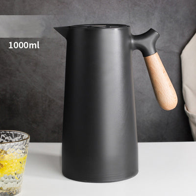 Tetera de Agua Caliente Nórdica con Mango de Madera - Acero Inoxidable Gran Capacidad - Image 9