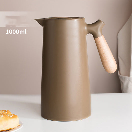 Tetera de Agua Caliente Nórdica con Mango de Madera - Acero Inoxidable Gran Capacidad - Image 12