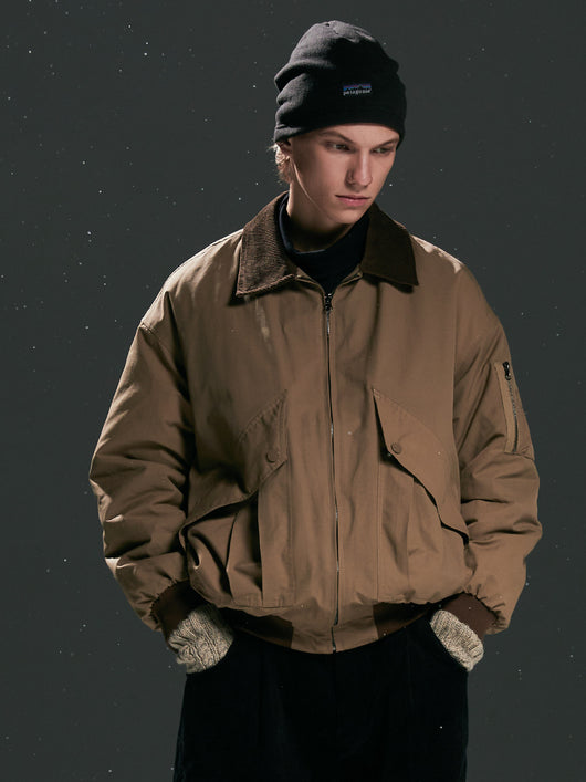 Abrigo de Algodón Cálido Unisex con Cuello de Solapa - Chaqueta Overol Versátil - Image 10
