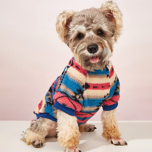 Suéter Polar para Perros con Rayas Adorables - Image 16