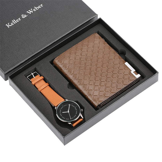 Reloj y Cartera para Hombre - Set de Regalo Elegante con Movimiento Cuarzo - Image 10
