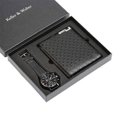 Reloj y Cartera para Hombre - Set de Regalo Elegante con Movimiento Cuarzo - Image 15