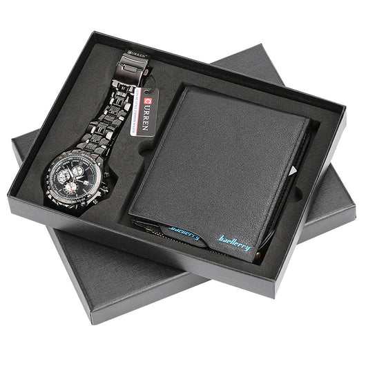 Reloj y Cartera para Hombre - Set de Regalo Elegante con Movimiento Cuarzo - Image 18