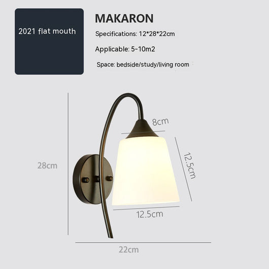 Lámpara de Pared Minimalista para Mesita de Noche - Image 7