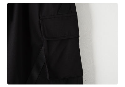 Pantalones Anchos Cropped Efecto Relajado - Image 14