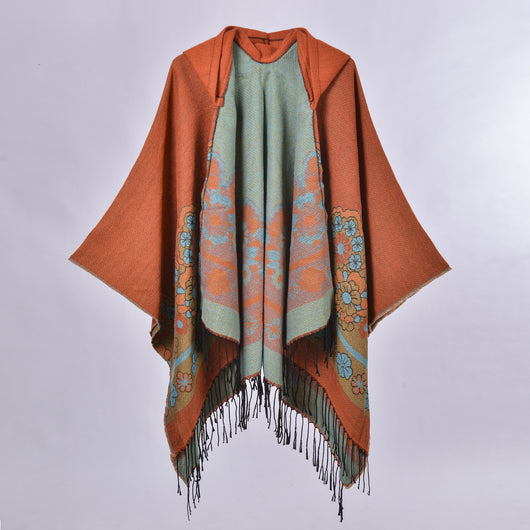 Chal Hooded con Abertura Lateral para Mujer - Image 17