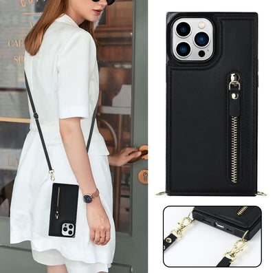 Funda Protectora con Correa Crossbody y Compartimento de Tarjetas - Image 19