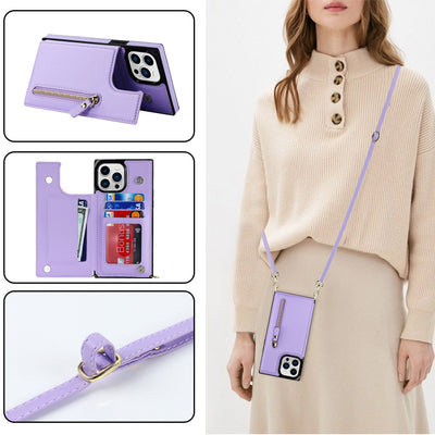 Funda Protectora con Correa Crossbody y Compartimento de Tarjetas - Image 34