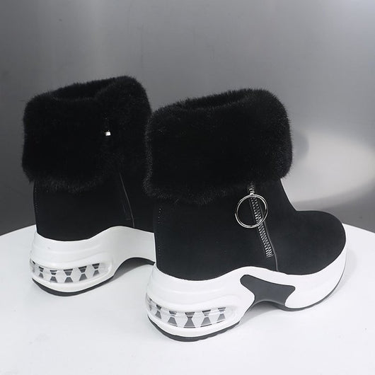 Botas Cortas de Tacón Medio para Mujer - Colección Invierno - Image 12