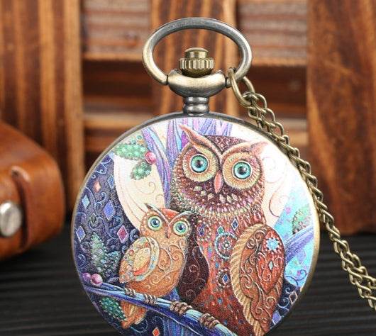 Reloj de Bolsillo Infantil Búho Animado - Diseño Adorable para Estudiantes - Image 15