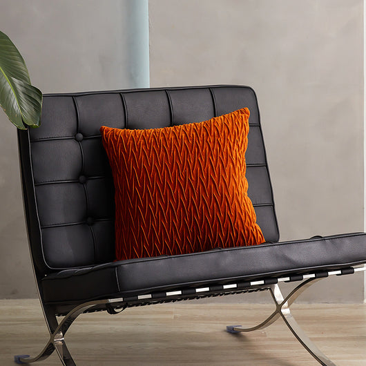 Funda de Almohada Terciopelo Holanda Geometría Sólida para Sofá y Mesita - Image 16