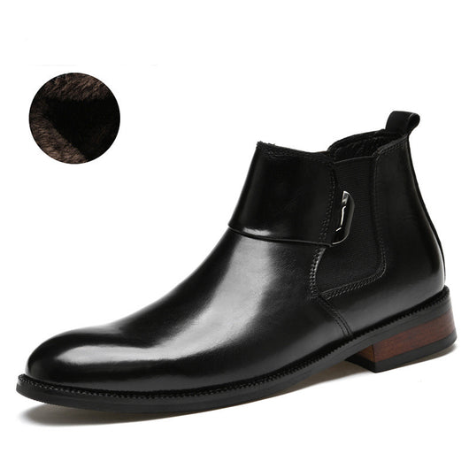 Botas Chelsea Retro Estilo Británico para Hombre - Image 9