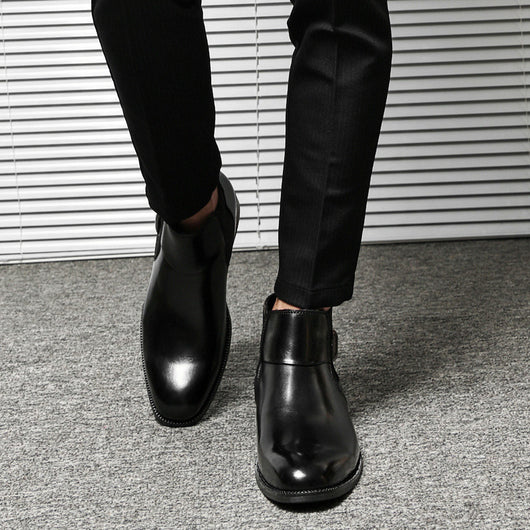 Botas Chelsea Retro Estilo Británico para Hombre - Image 15