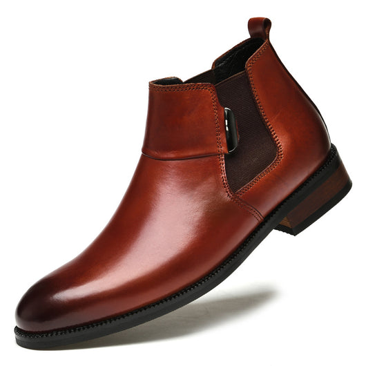Botas Chelsea Retro Estilo Británico para Hombre - Image 23