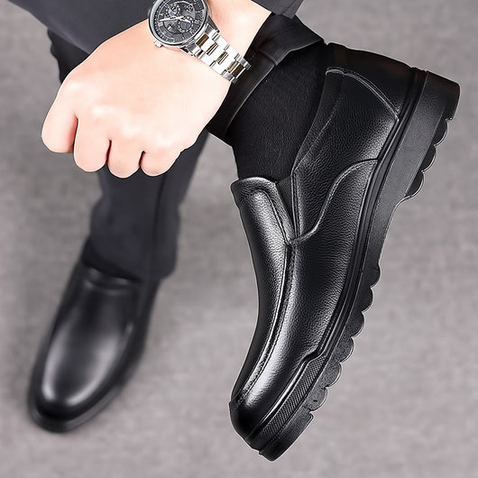 Zapatos Casuales de Cuero Genuino para Hombre - Comodidad Británica con Suela Suave - Image 7