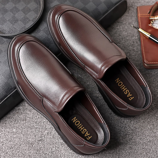Zapatos Casuales de Cuero Genuino para Hombre - Comodidad Británica con Suela Suave - Image 17