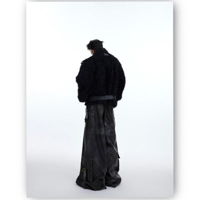 Chaqueta de Algodón Deconstruida con Pelaje Premium - Image 9