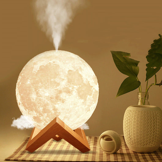 Humidificador Lunar con Luz Nocturna y Difusor Aromático - Image 8