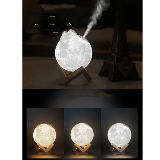 Humidificador Lunar con Luz Nocturna y Difusor Aromático - Image 9