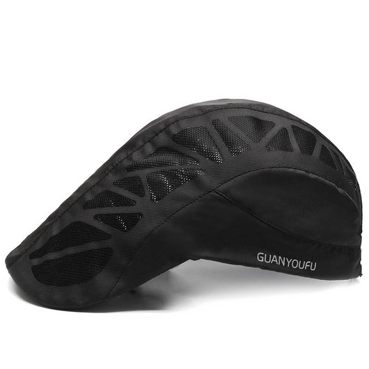 Gorra Tipo Boina Transpirable de Malla para Hombre y Mujer - Secado Rápido Ideal para Chef y Trabajo - Image 4