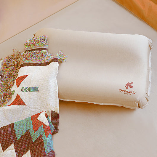 Almohada Inflable Automática Portátil para Camping y Viajes - Image 14