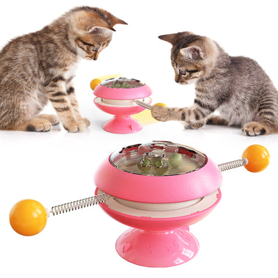 Juguete Interactivo Giratorio con Vara para Gatos - Image 7