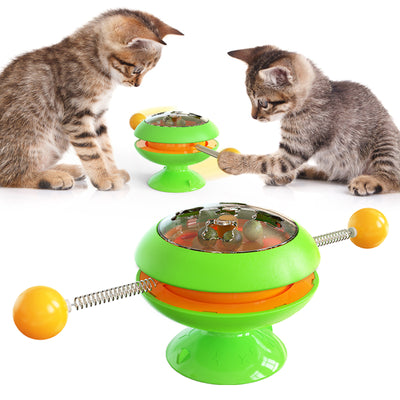 Juguete Interactivo Giratorio con Vara para Gatos - Image 10