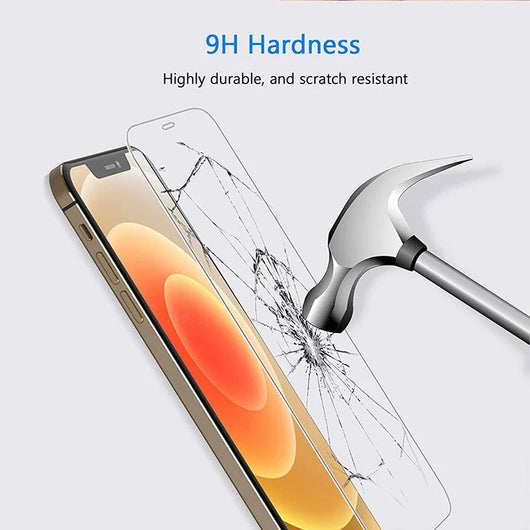 Protector de Pantalla Templado para iPhone 12 y 12 Pro Max Anti-Huellas - Image 7