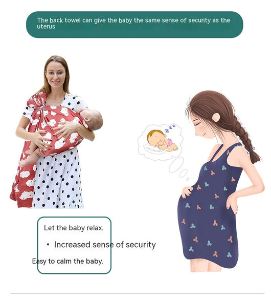 Faja Ergonómica Portabebés Multifuncional Ligera para Recién Nacidos - Image 36