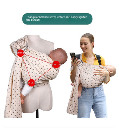 Faja Ergonómica Portabebés Multifuncional Ligera para Recién Nacidos - Image 39