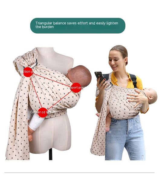 Faja Ergonómica Portabebés Multifuncional Ligera para Recién Nacidos - Image 39