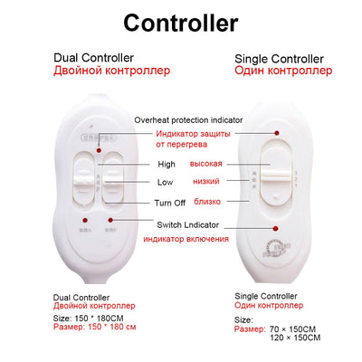 Manta Eléctrica de Doble Control de Temperatura - Image 12