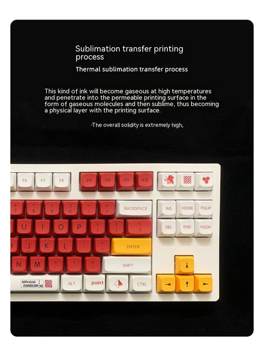 Set de Teclas PBT con Sublimación para Niño y Niña - Diseño a Juego de Colores - Image 12