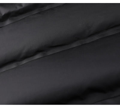 Abrigo Acolchado para Hombre Cuello Alto Diseño Liso - Image 26