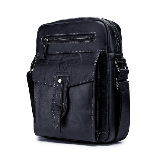 Bolsa Mensajero de Cuero Genuino con Gran Capacidad para Hombre - Image 11
