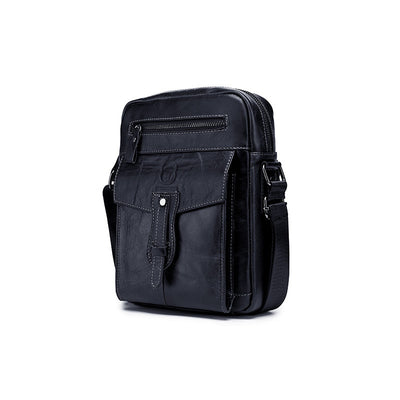 Bolsa Mensajero de Cuero Genuino con Gran Capacidad para Hombre - Image 12