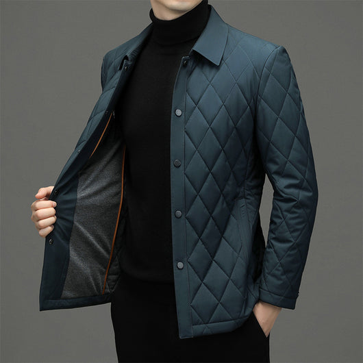 Chaqueta Ligera Acolchada de Algodón para Hombre - Image 14