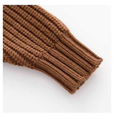 Abrigo Tejido Suelto para Niños y Niñas - Otoño e Invierno - Image 15