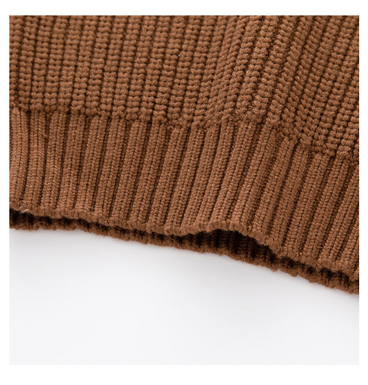 Abrigo Tejido Suelto para Niños y Niñas - Otoño e Invierno - Image 17