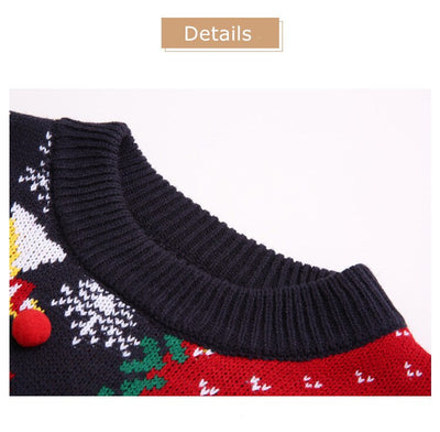 Suéter Navideño Mujer con Diseño de Copos de Nieve - Estilo Europeo - Image 13