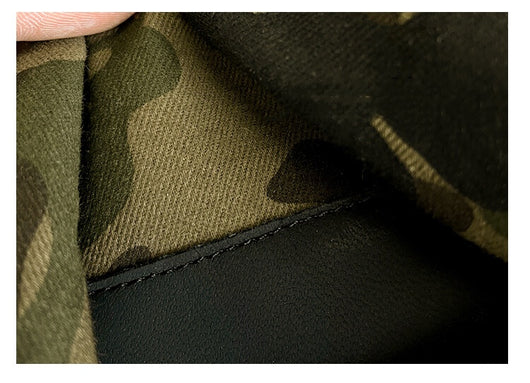 Botas Largas Denim Camuflaje con Tacón Robusto para Mujer - Image 11